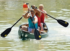 teambuilding na jazere