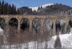 Chmarosk viadukt Pohorelsk Maa