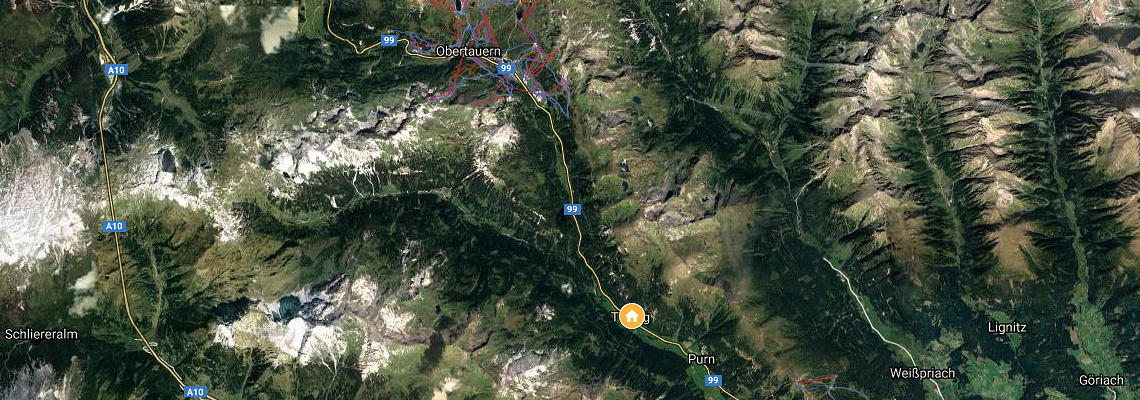 mapa Hotel Gasthof Twengerhof, Tweng