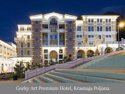 ubytovanie Gorky Art Premium Hotel, Krasnaja Poljana-Gorki