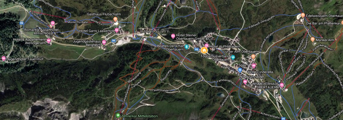 mapa Hotel Kolfuschgerhof Mountain Resort, Colfosco