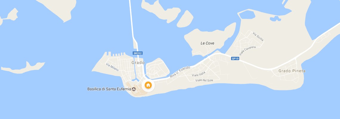 mapa Rezidencia Mirage, Grado